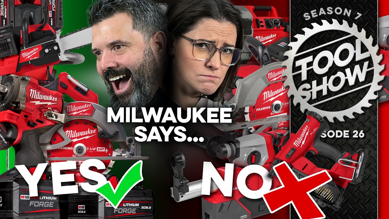 NEW Power Tools from Milwaukee... but they won't let you buy ALL of them!