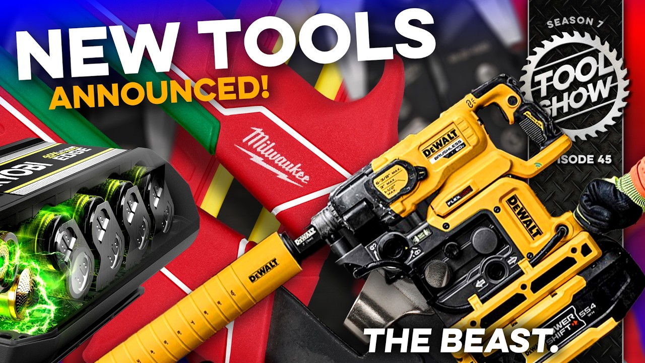 NEW Power Tools from Milwaukee, Harbor Freight, RYOBI, and DeWALT That DESTROY GAS-Powered Tools!