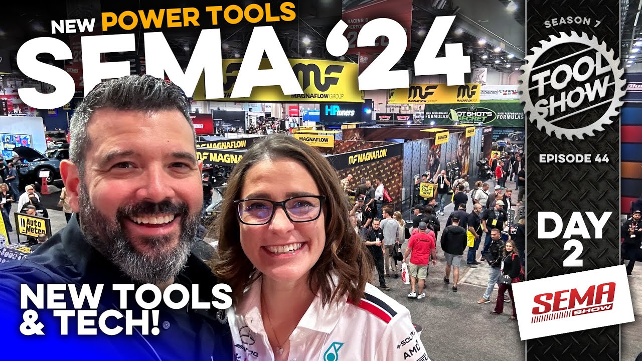 SEMA 2024 Day 2: New Power Tools from Milwaukee, GearWrench, Harbor Freight & More