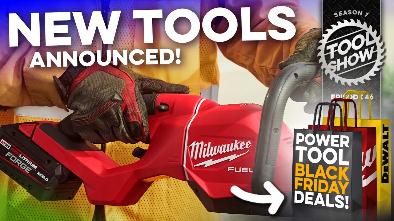 New Power Tools from Milwaukee & Harbor Freight + Biggest Black Friday Power Tool Deals (2024)