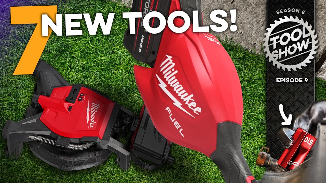 7 NEW Power Tools Announced from Milwaukee, Harbor Freight, and RYOBI!