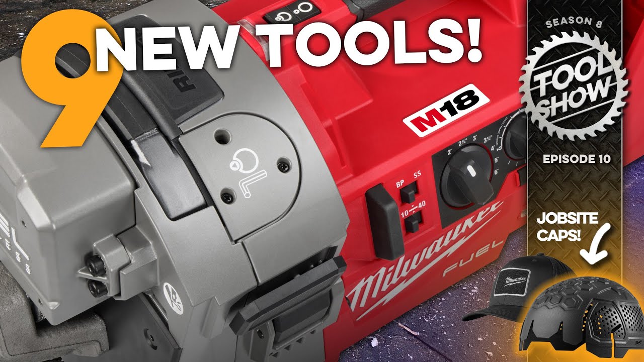 9 NEW Power Tools from Milwaukee, Harbor Freight, SKIL, and RYOBI!