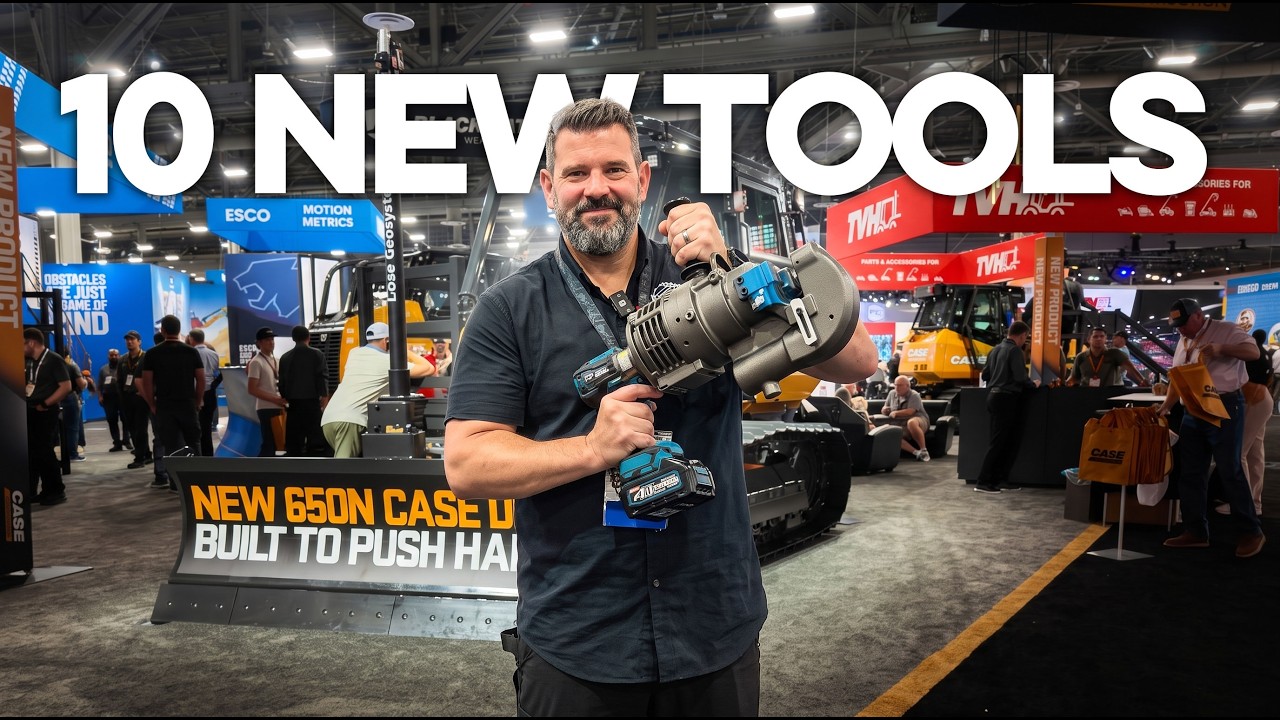 10 New Power Tools and Tech from Construction Expo!