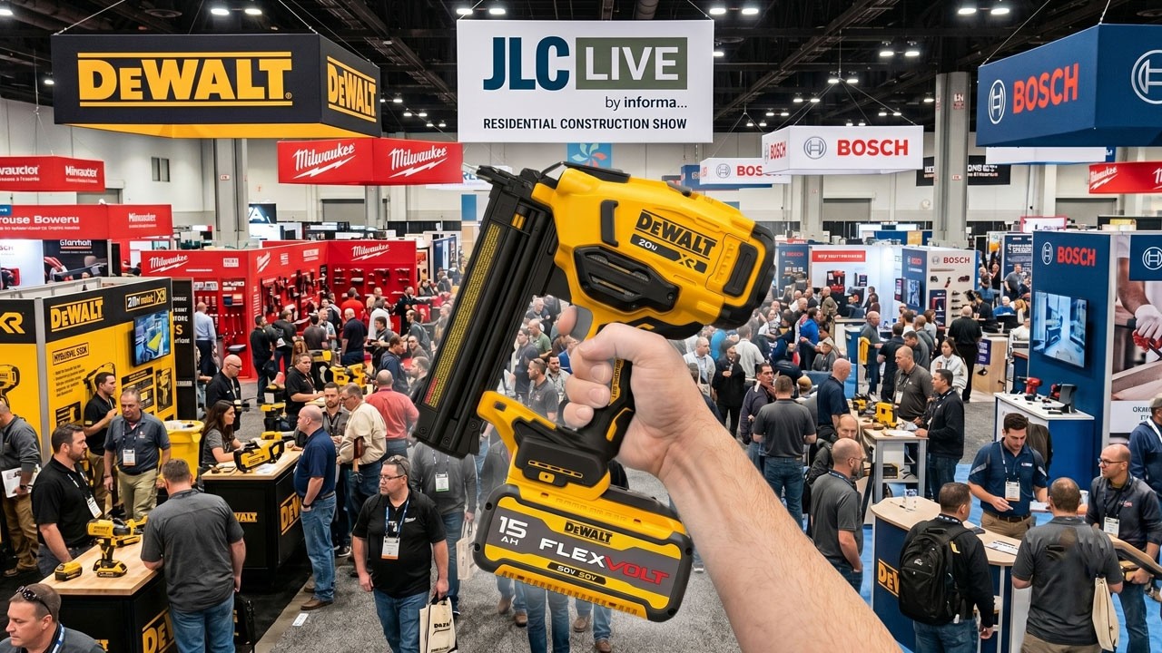 12 NEW Power Tools from the MASSIVE JLC LIVE EXPO!
