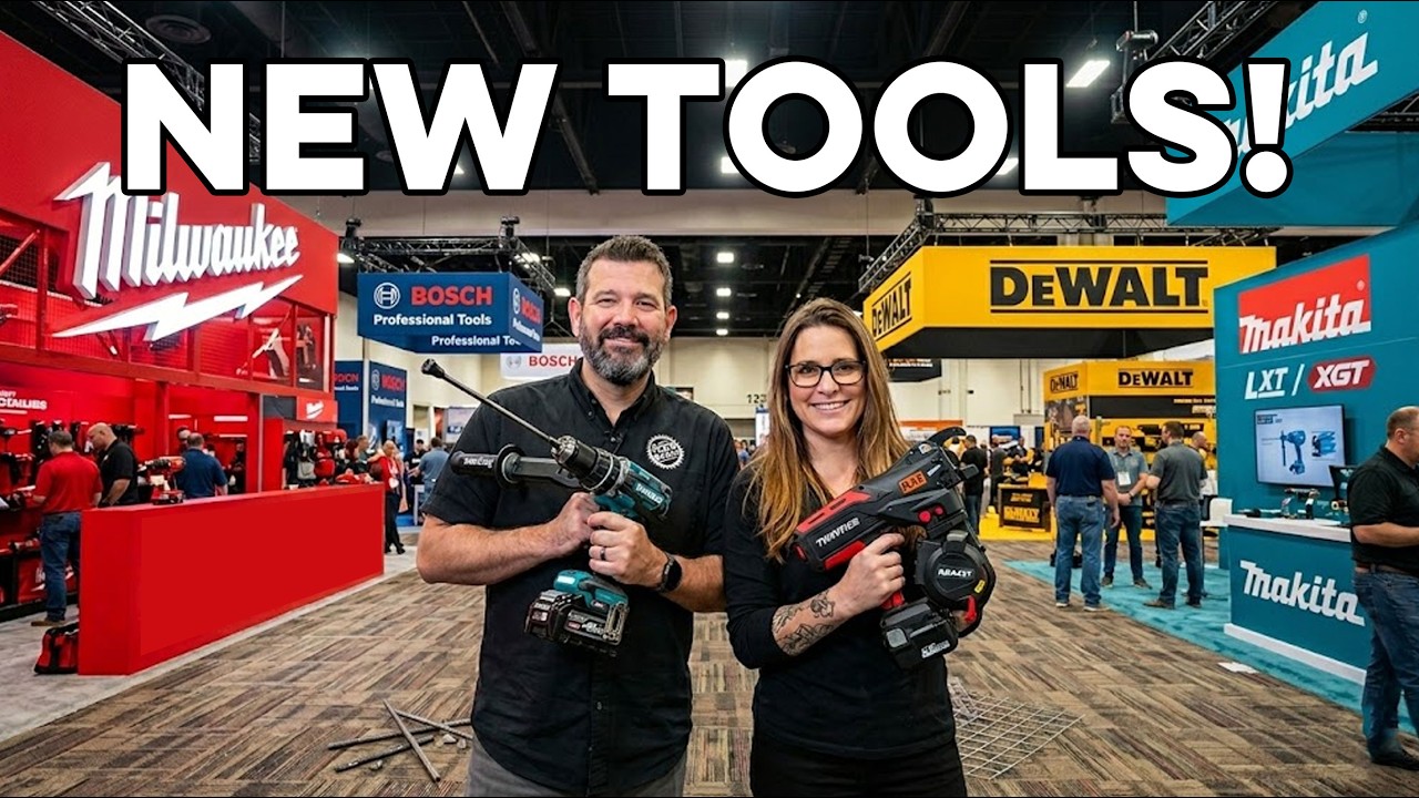 15 New Tools & Tech from this MASSIVE Tool Show!